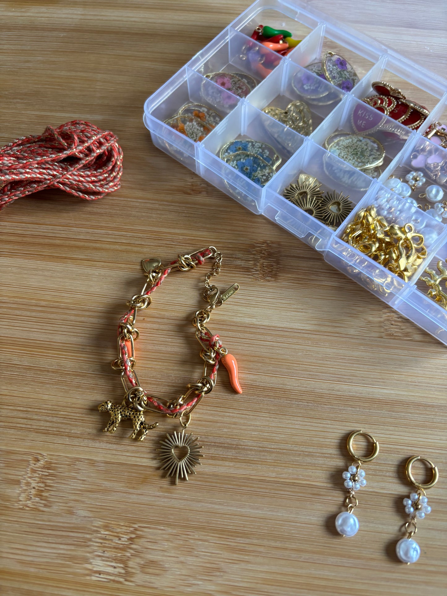 Bracelet breloques à personnaliser
