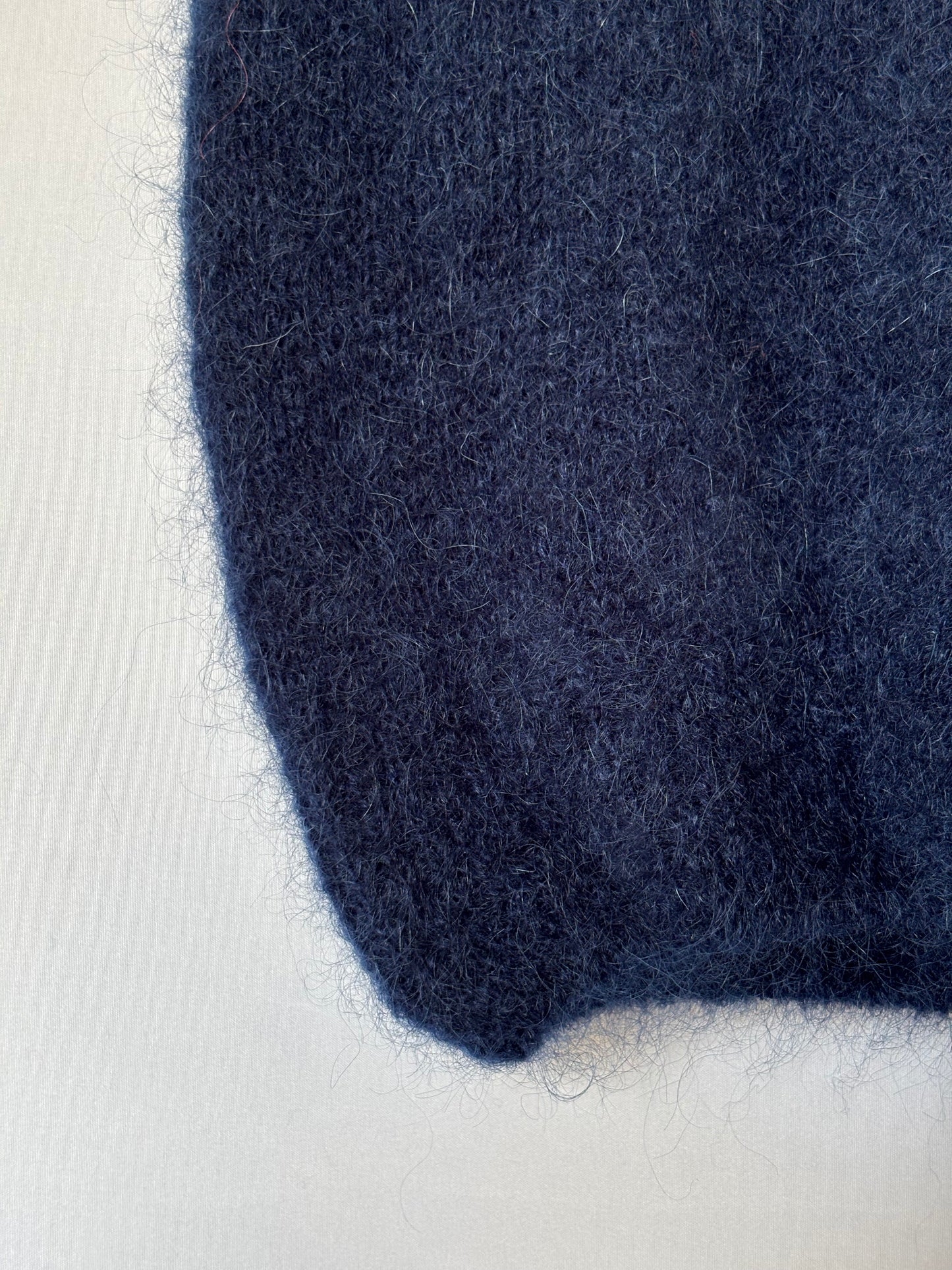 Pull mohair - marine