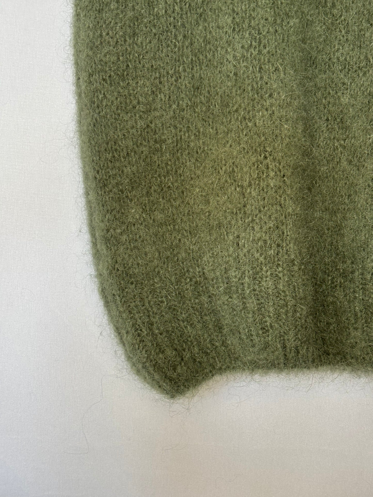 Pull mohair - kaki