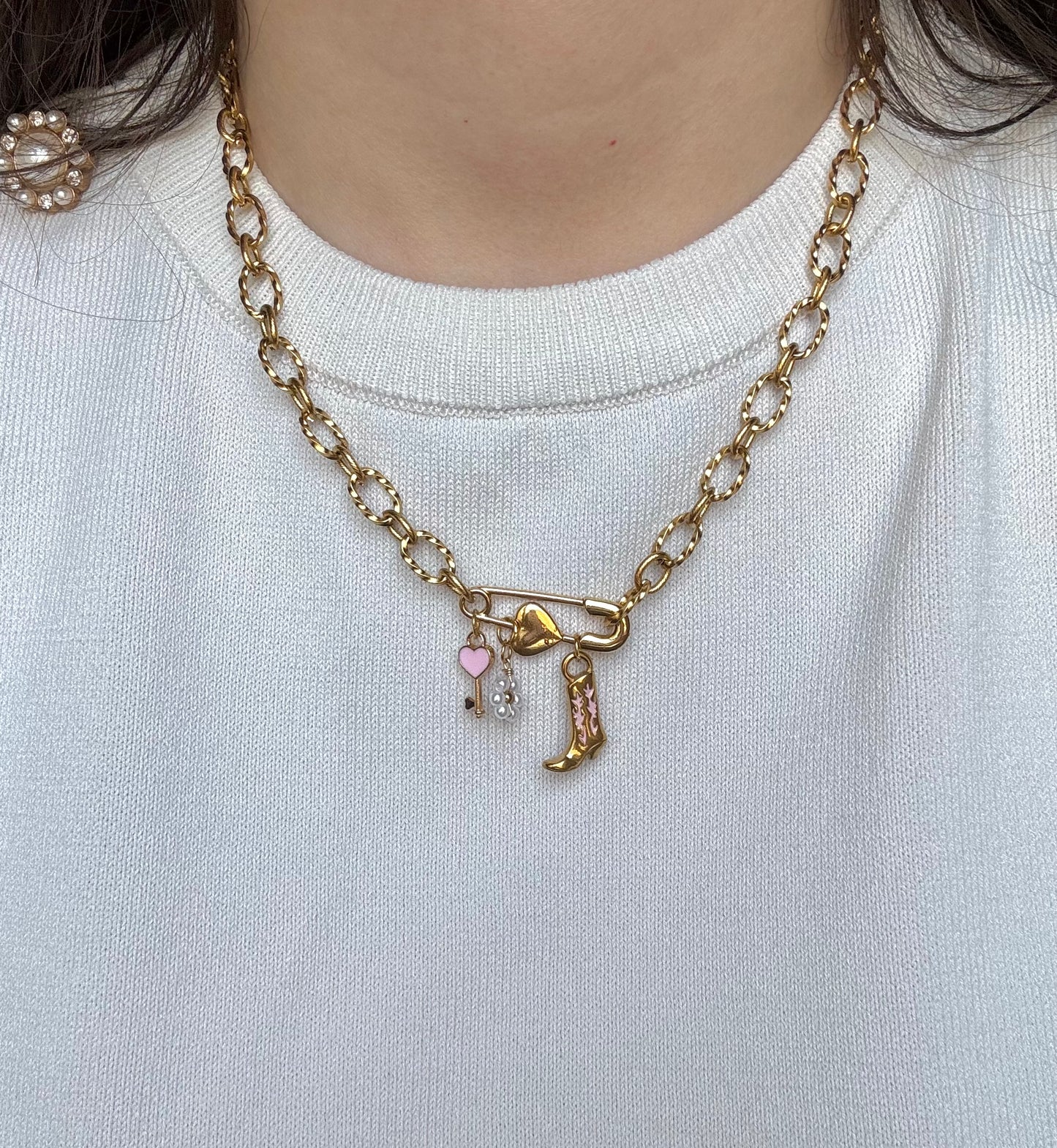 Collier à breloques Trendy