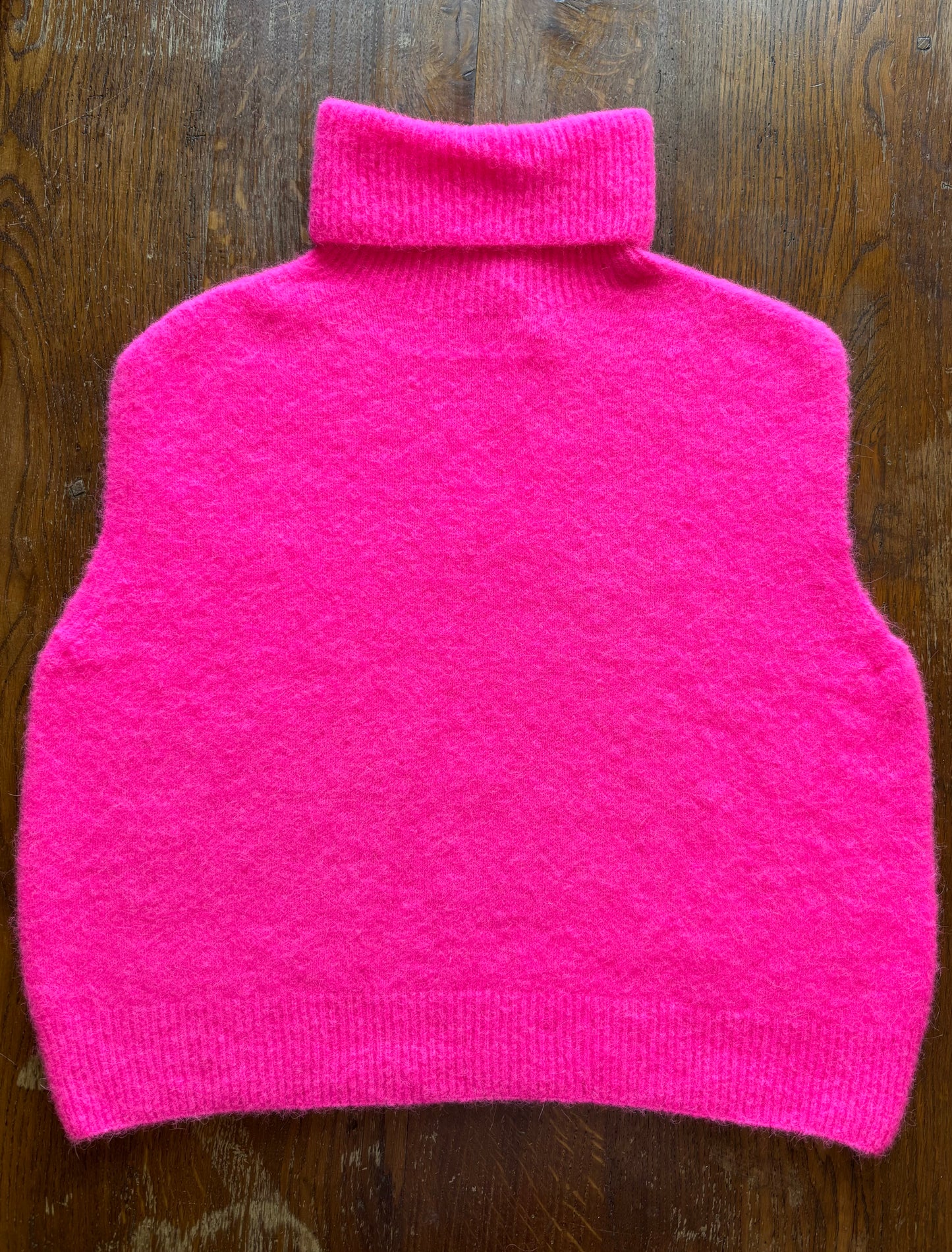Pull à col roulé - fuschia