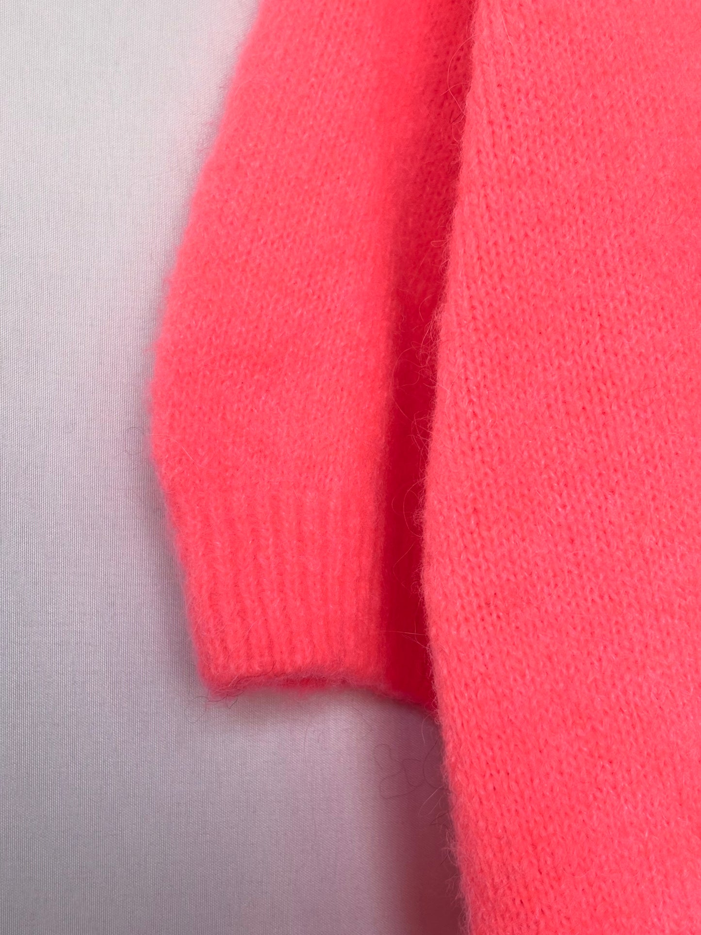 Pull à manches courtes - corail