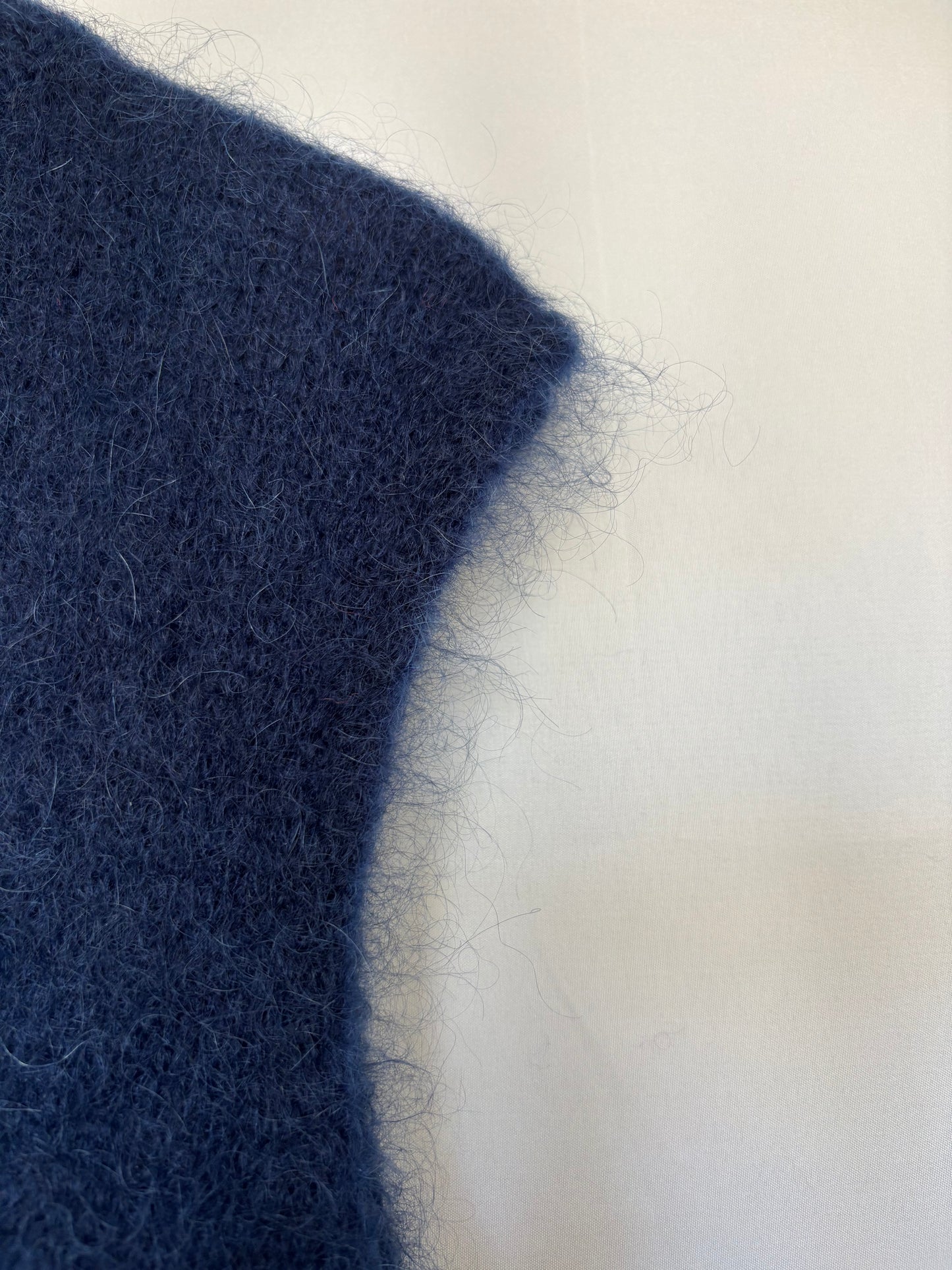 Pull mohair - marine