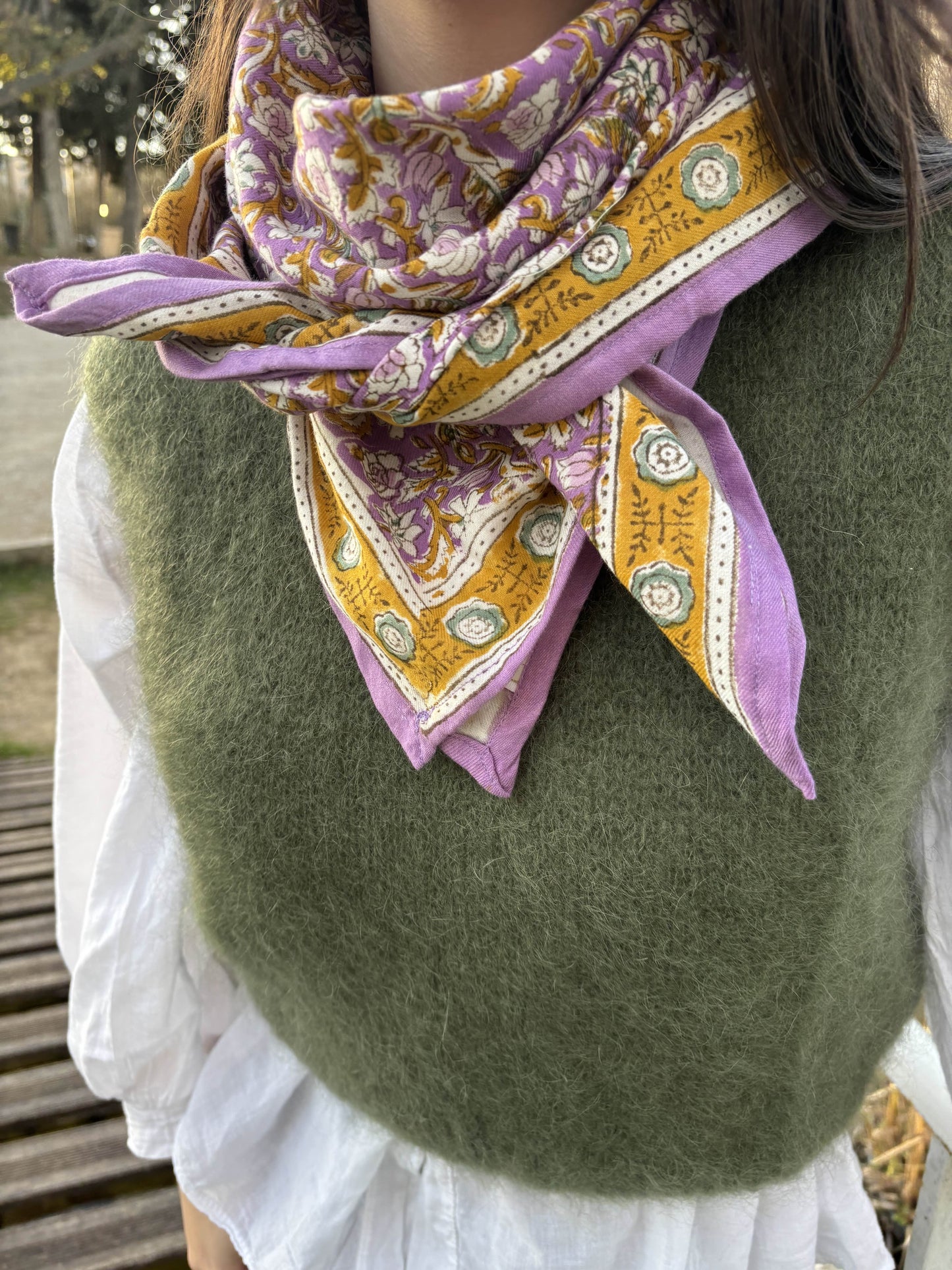 Foulard - violet