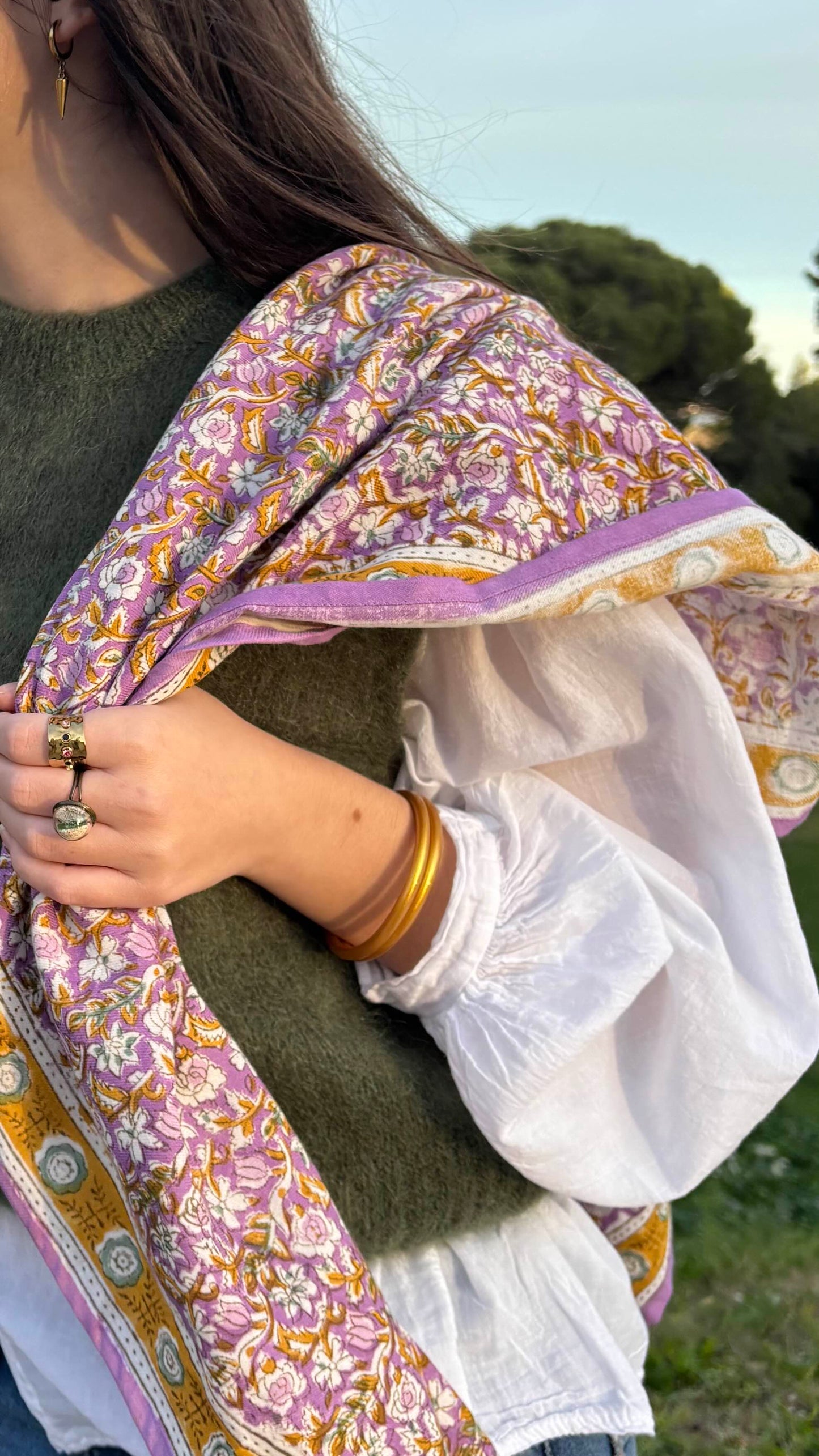 Foulard - violet
