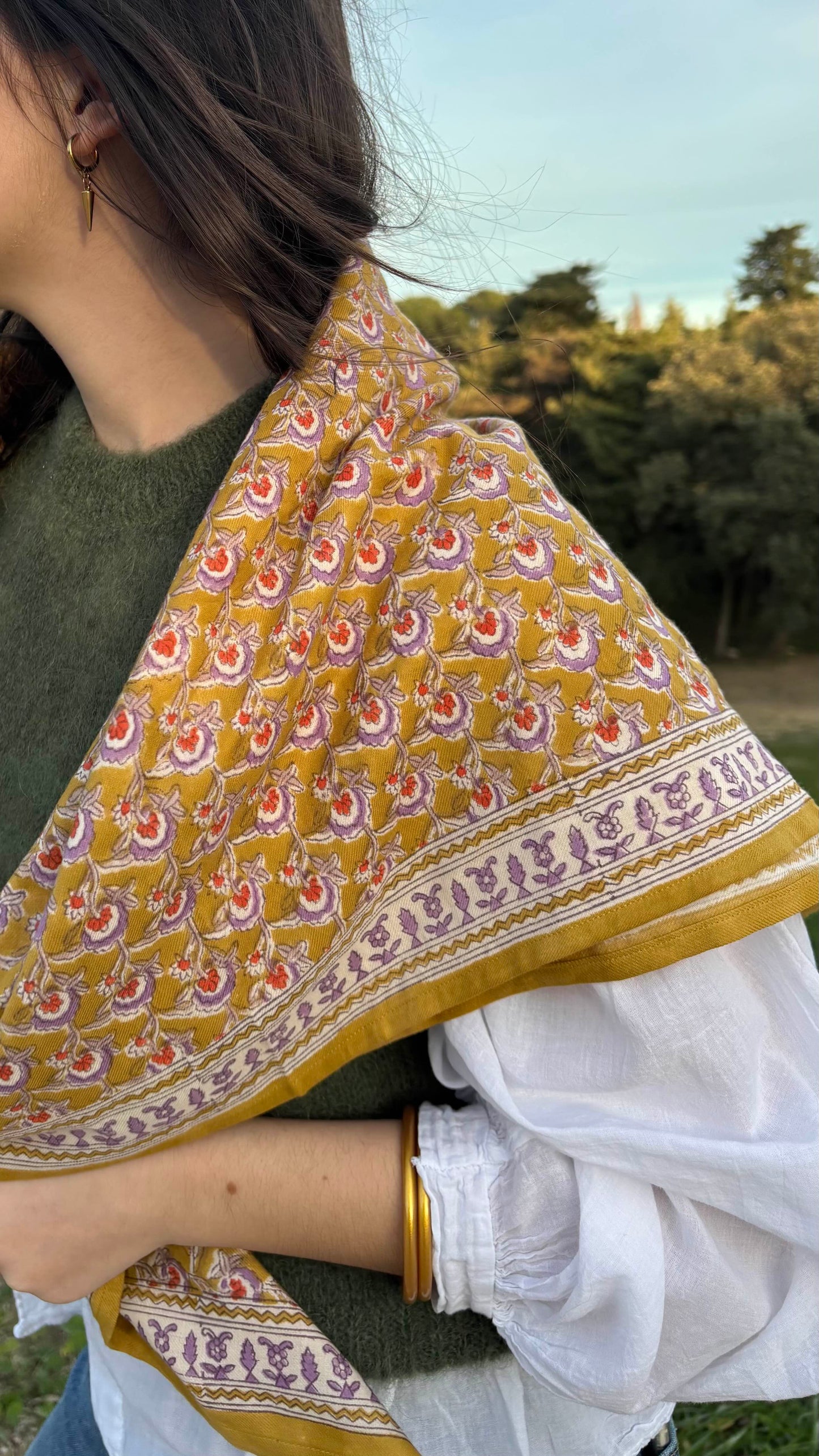 Foulard - jaune
