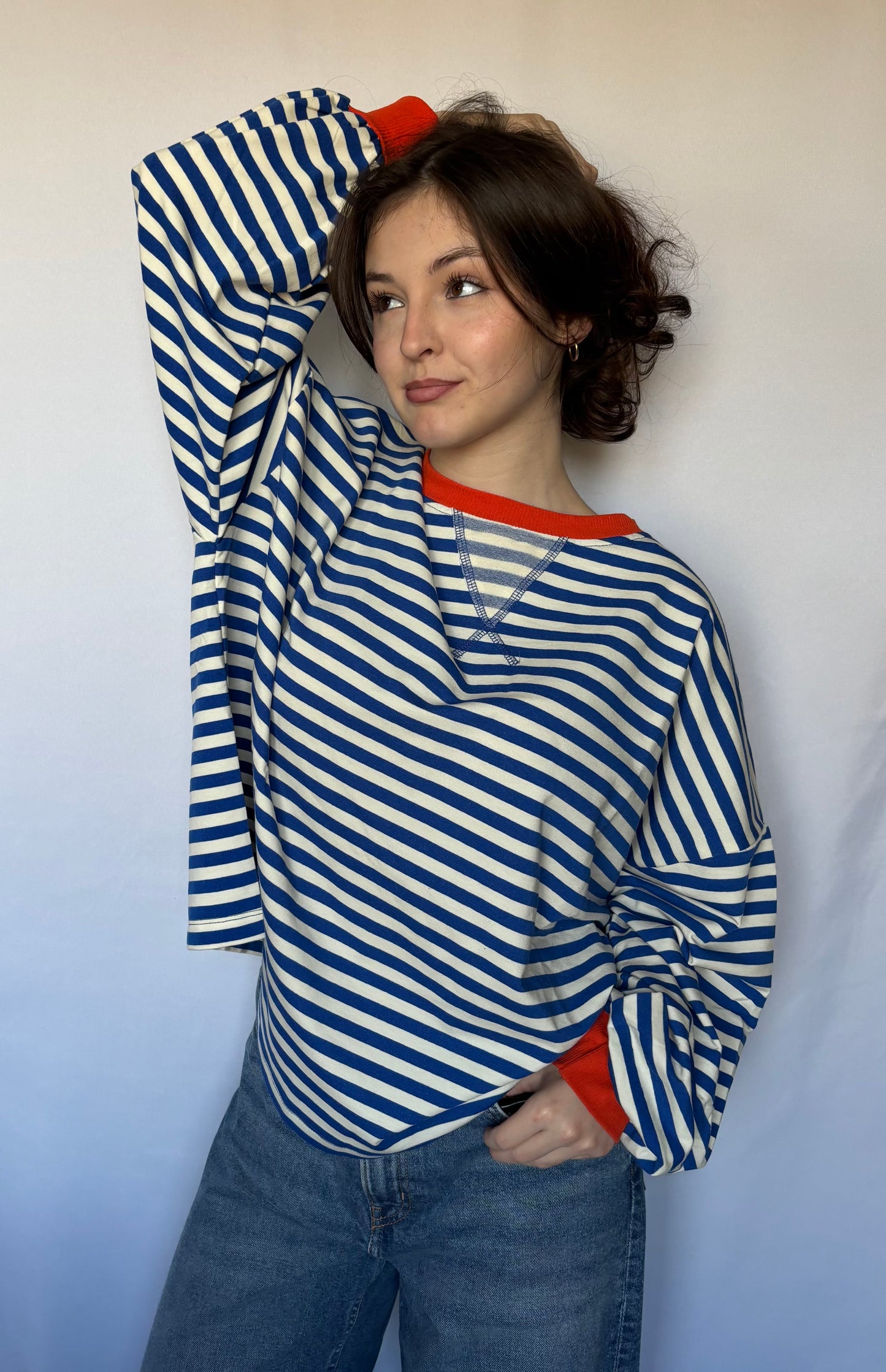 Marinière - bleu et écru