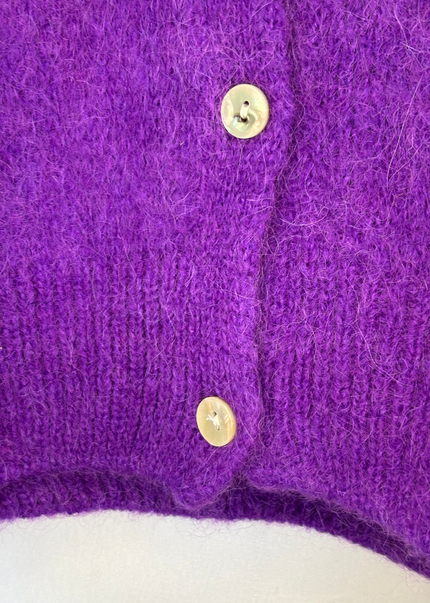 Gilet à col rond - violet