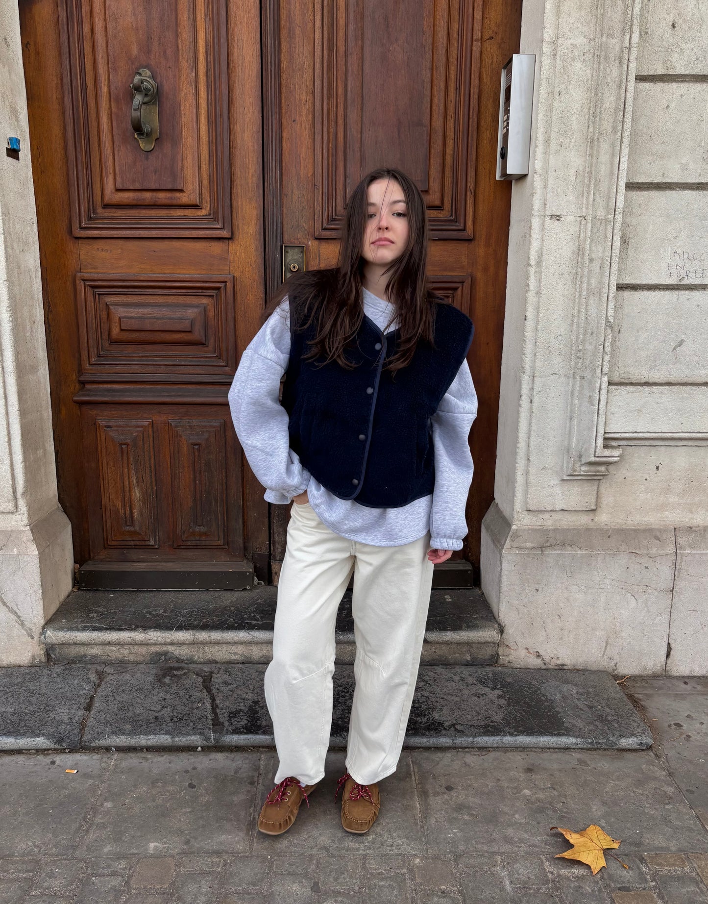 Veste sans manches - marine