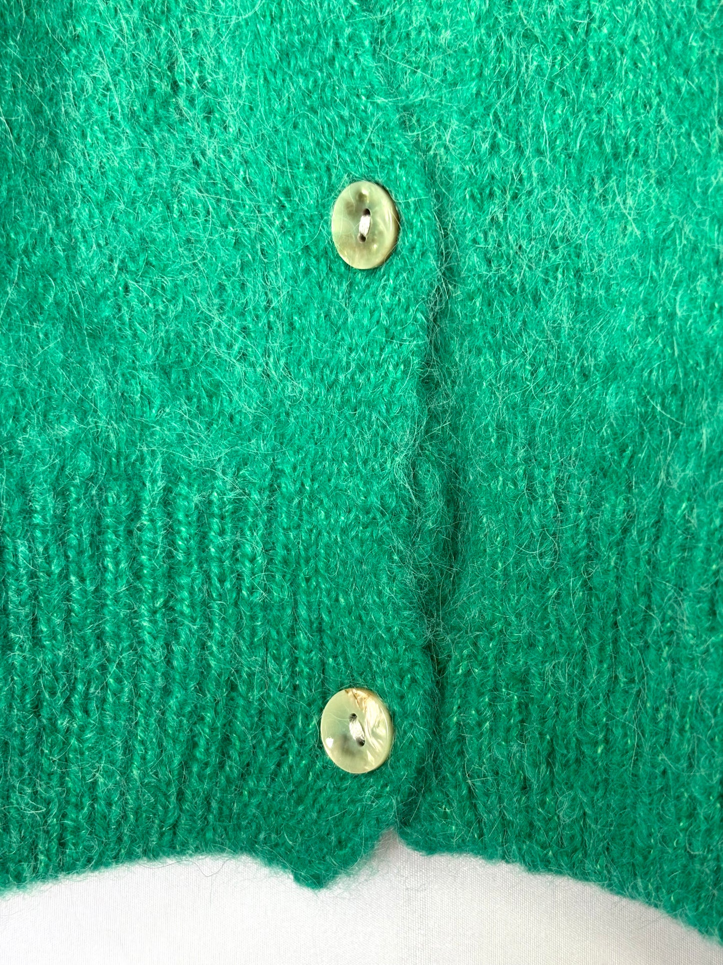Gilet à col rond - vert flash