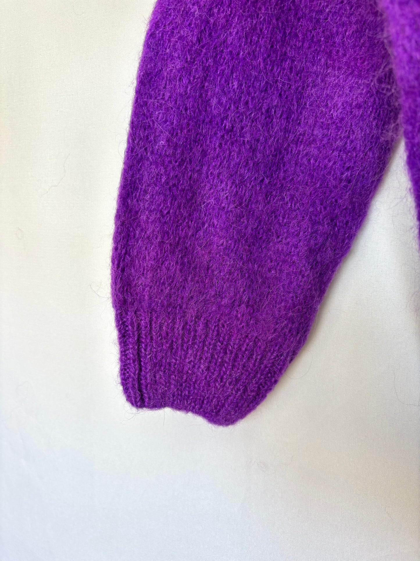 Gilet à col rond - violet