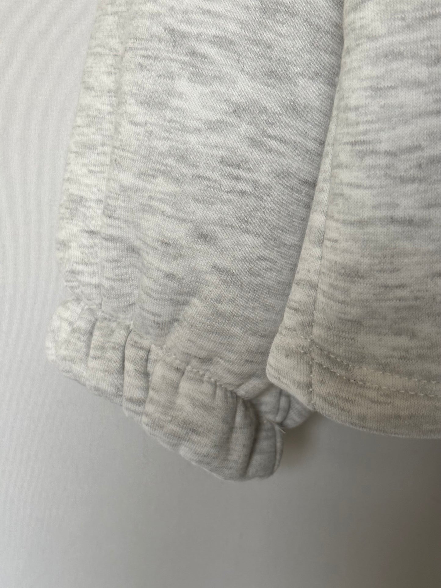 Sweat molletonné « After Ski » en coton - gris