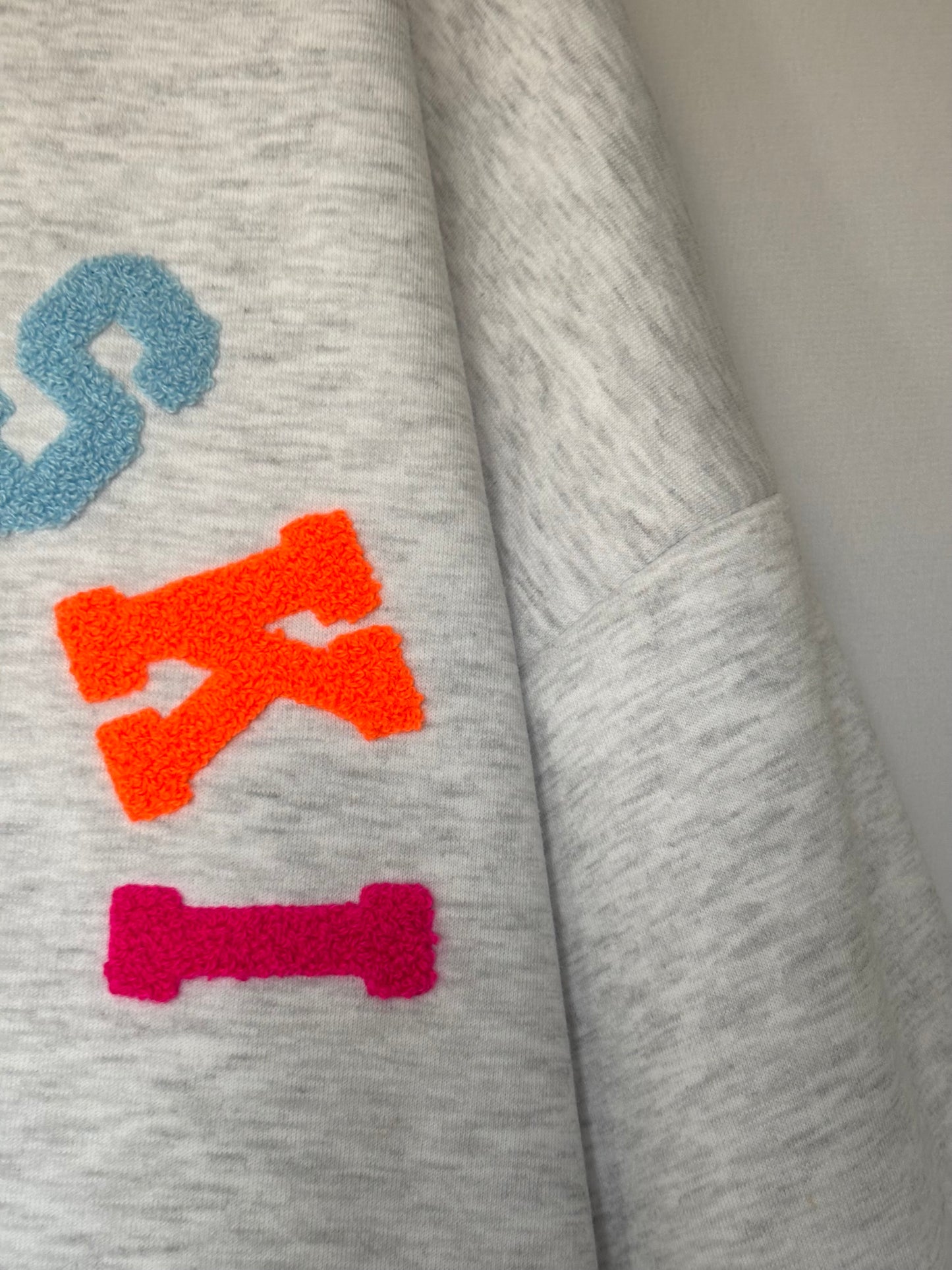 Sweat molletonné « After Ski » en coton - gris