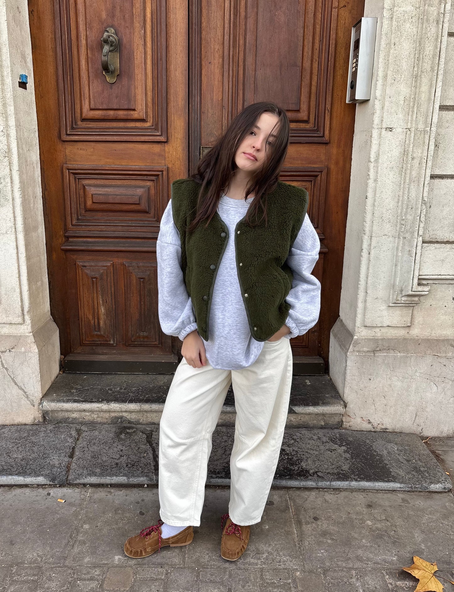 Veste sans manches - kaki