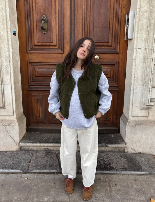 Veste sans manches - kaki