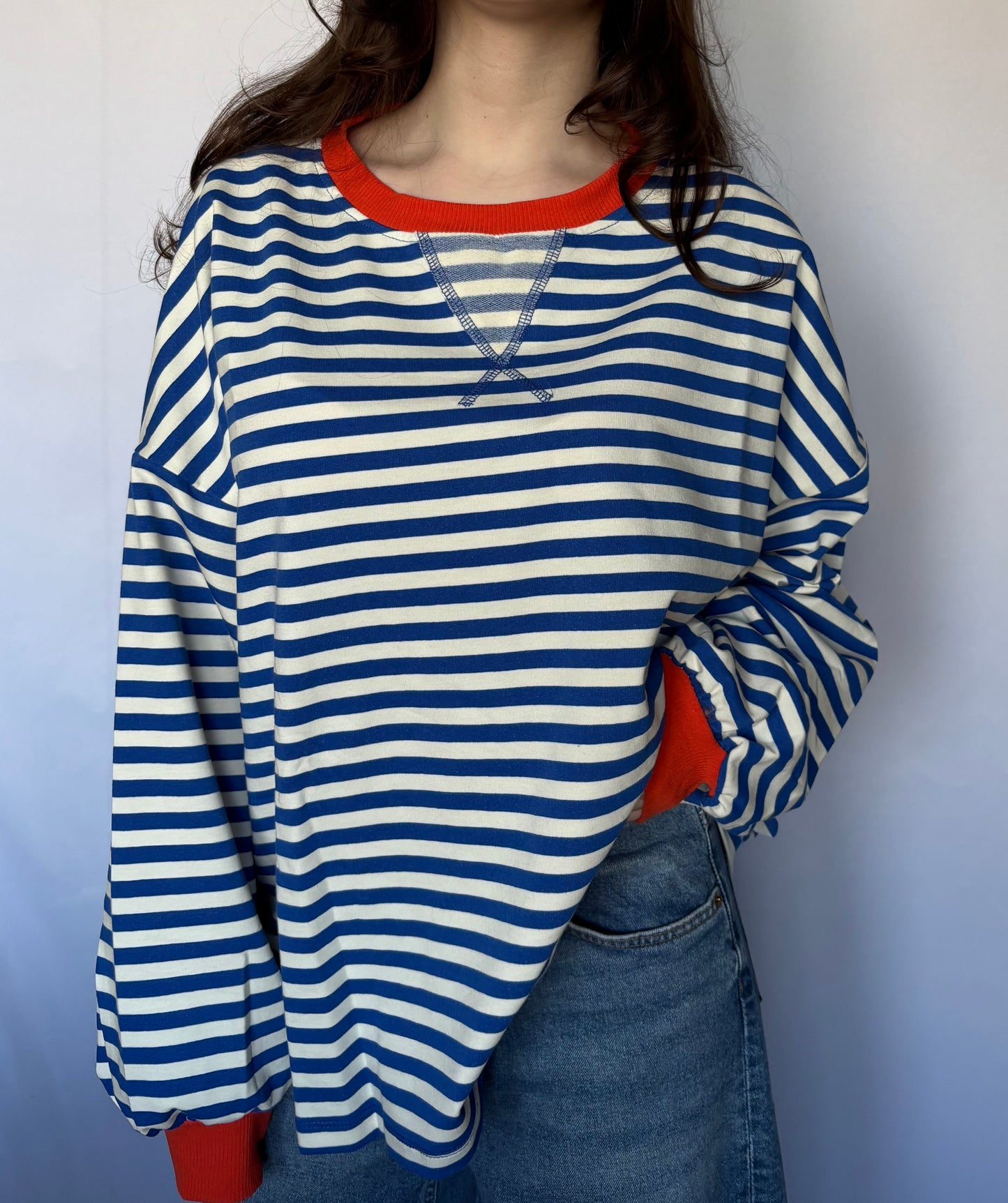 Marinière - bleu et écru